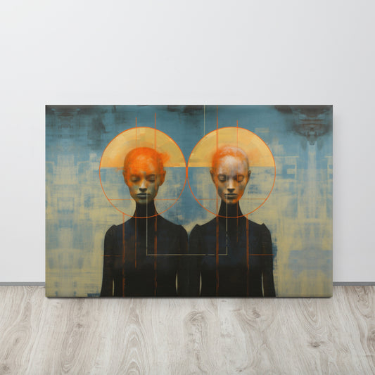 ASTROLOGIA: Gemini - "The Twins' Discourse" (Custom Print)